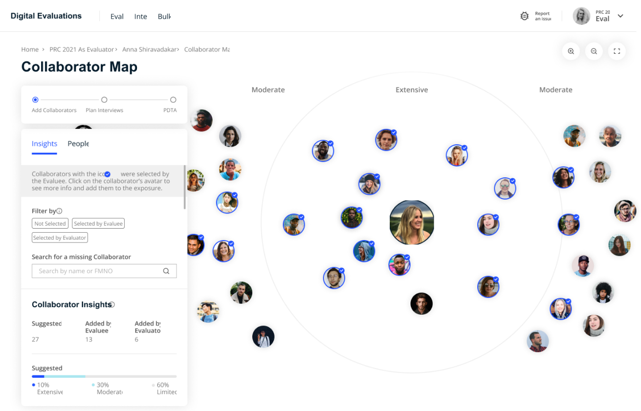 collaborator map phase 1 mockup