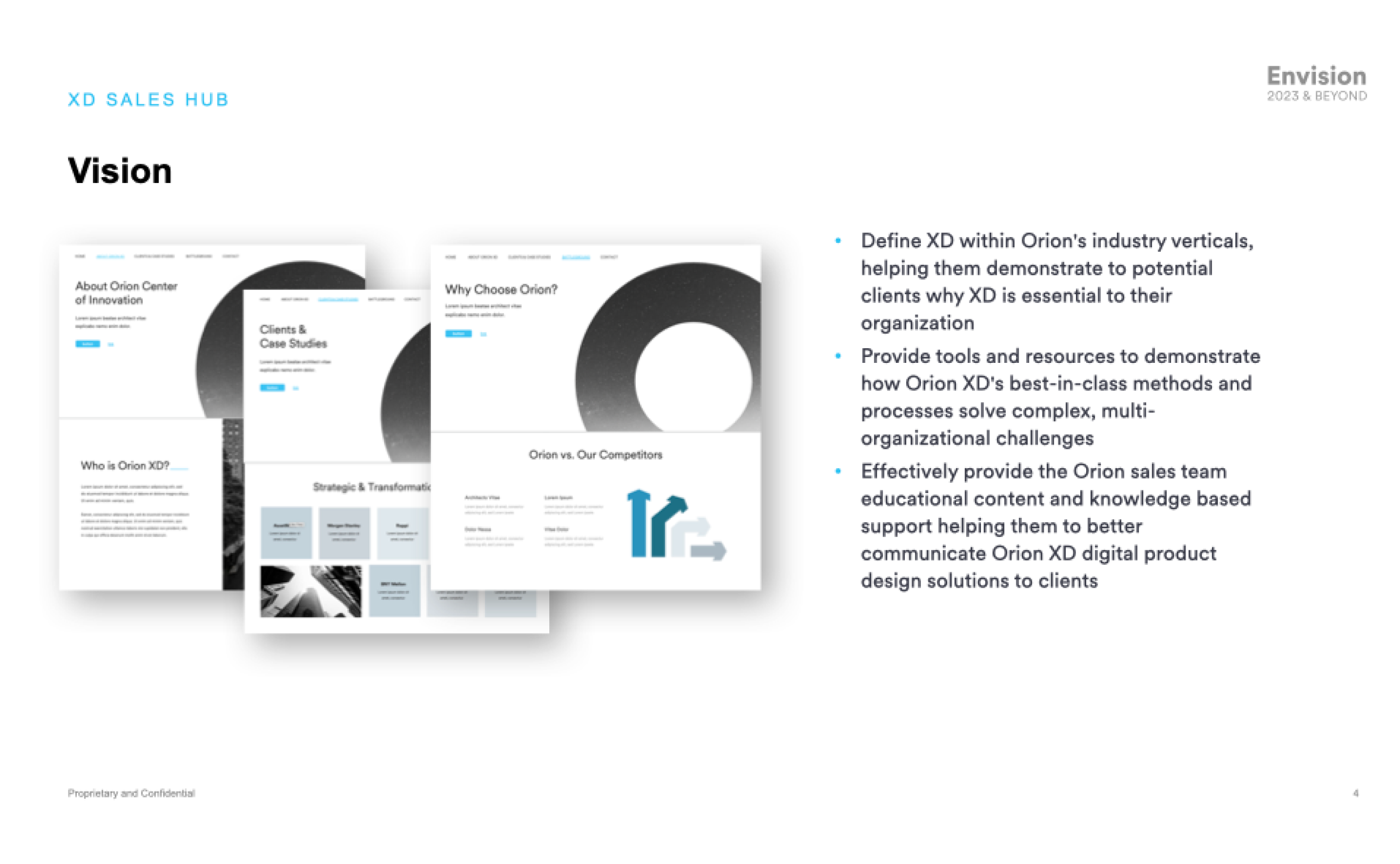 results – xd hub vision mockup